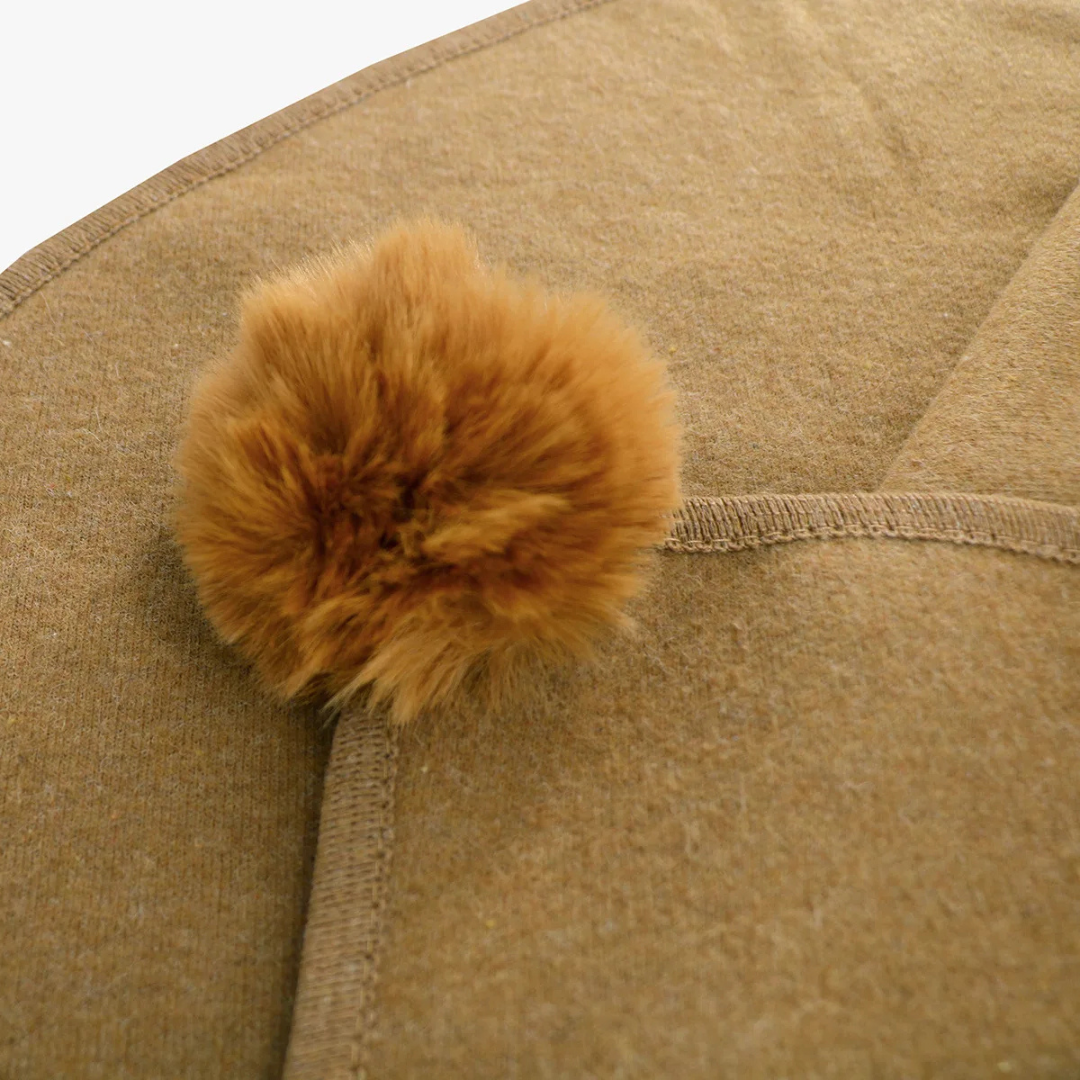 Isla Fierce Faux-fur Drape